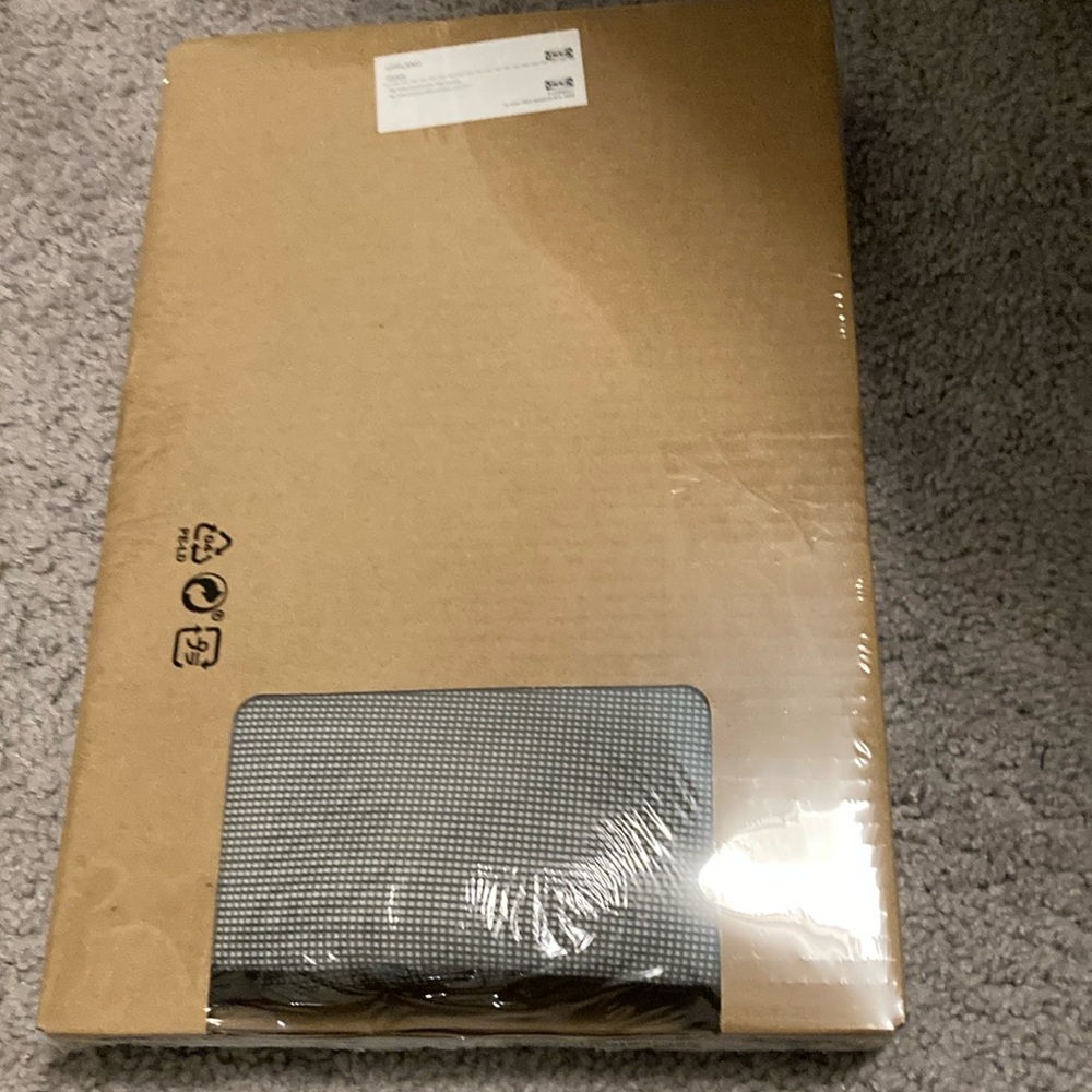 NWT Ikea uppland ottoman cover in remmarn light grey